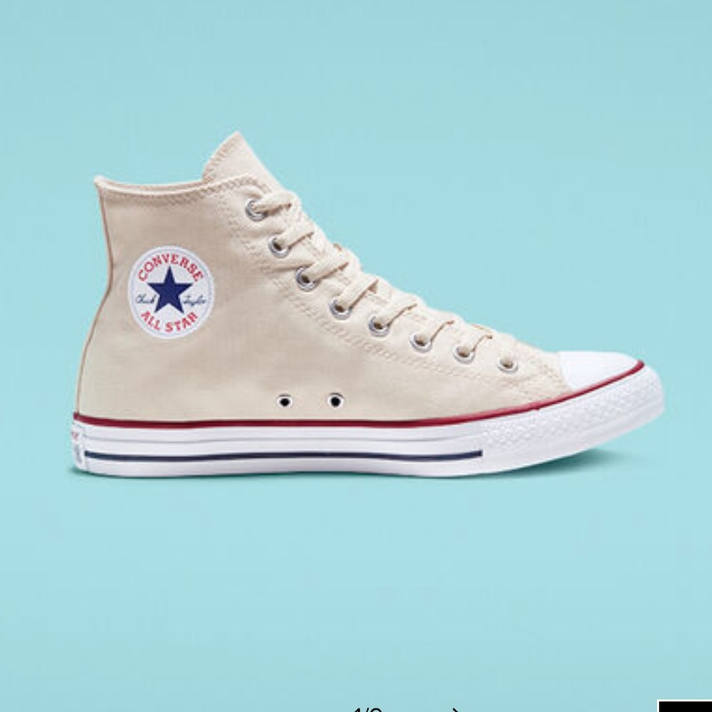Converse Chuck Taylor All Star High Top, Sz 8 1/2